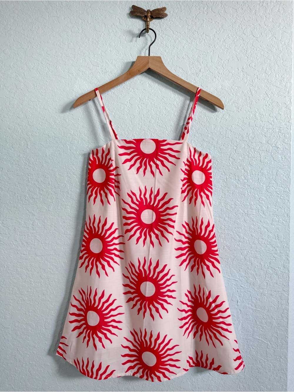 Sunshine Print•Mini Sundress•Size Small